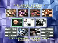 une photo d'Ã©cran de Vid Grid sur Atari Jaguar CD